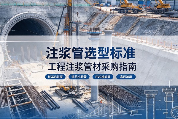 代县注浆管选型标准